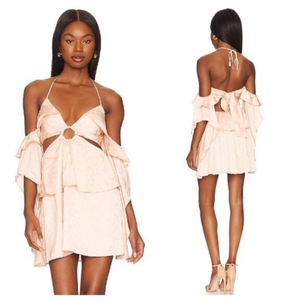 MAJORELLE Giannina Mini Dress - Ivory